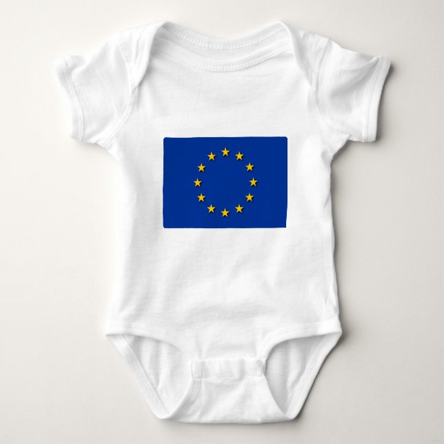 Camiseta Bandeira da União Europeia / Bandeira da UE (Frente)