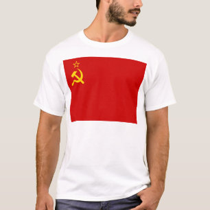 Camiseta Bandeira da União Soviética, URSS, CCCP, Comunismo