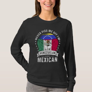 Camiseta Bandeira da Venezuela Orgulho Cidadão Humor Cresci