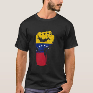 Camiseta Bandeira da Venezuela Orgulho Venezuelano Raízes V