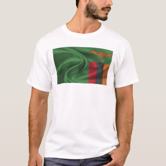 Camiseta Bandeira Da Zâmbia