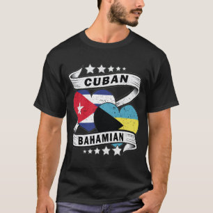 Camiseta Bandeira Das Baamas E Cubanas