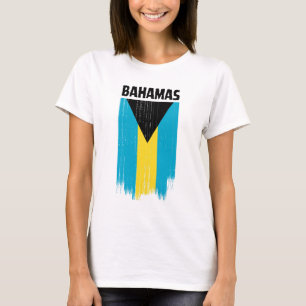 Camiseta Bandeira das Bahamas