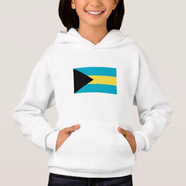 Camiseta Bandeira das Bahamas (Frente)