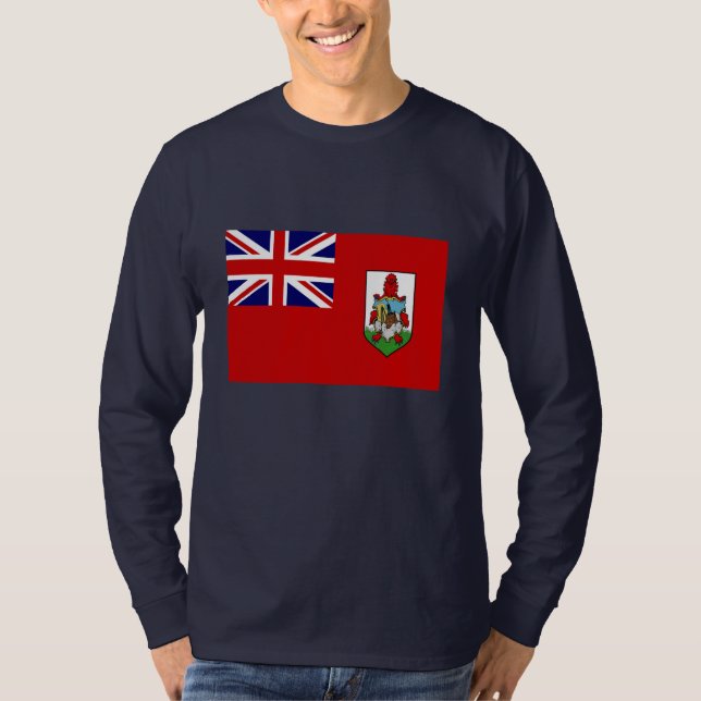Camiseta Bandeira das Bermudas (Frente)