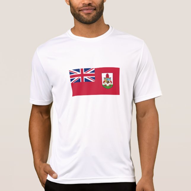 Camiseta Bandeira das Bermudas Patriótica (Frente)