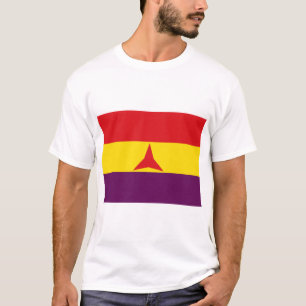 Camiseta Bandeira das Brigadas Internacionais (Guerra Civil