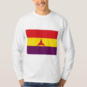 Camiseta Bandeira das Brigadas Internacionais (Guerra Civil