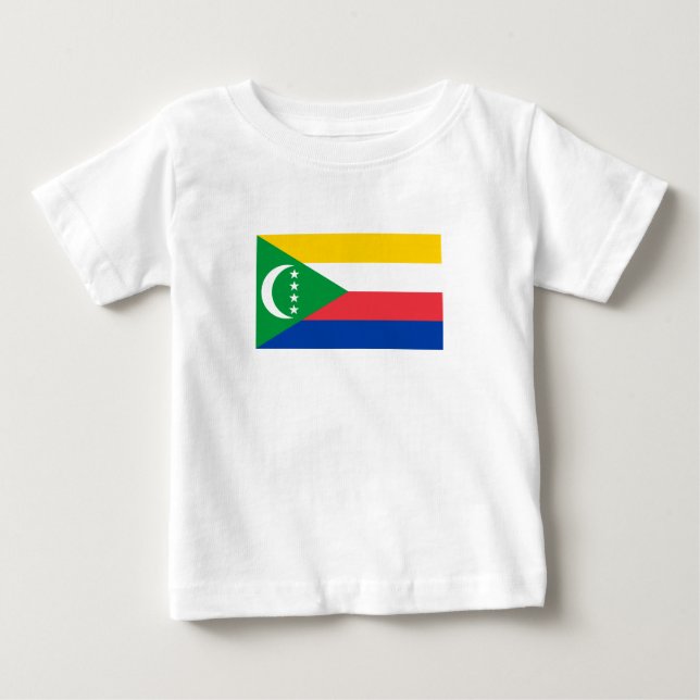 Camiseta Bandeira das Comores (Frente)