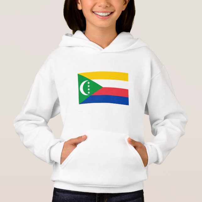 Camiseta Bandeira das Comores (Frente)