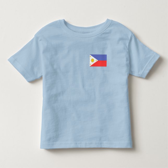 Camiseta Bandeira das Filipinas (Frente)