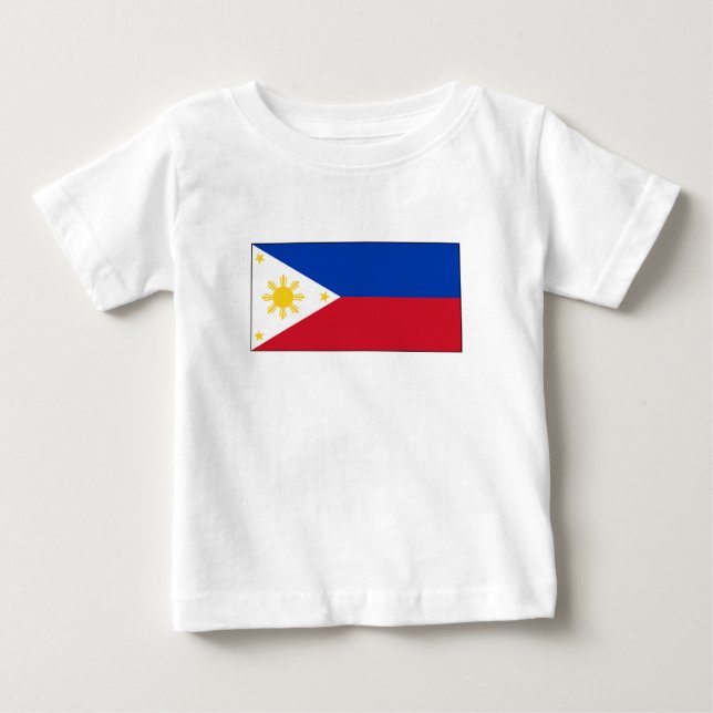 Camiseta Bandeira das Filipinas (Frente)
