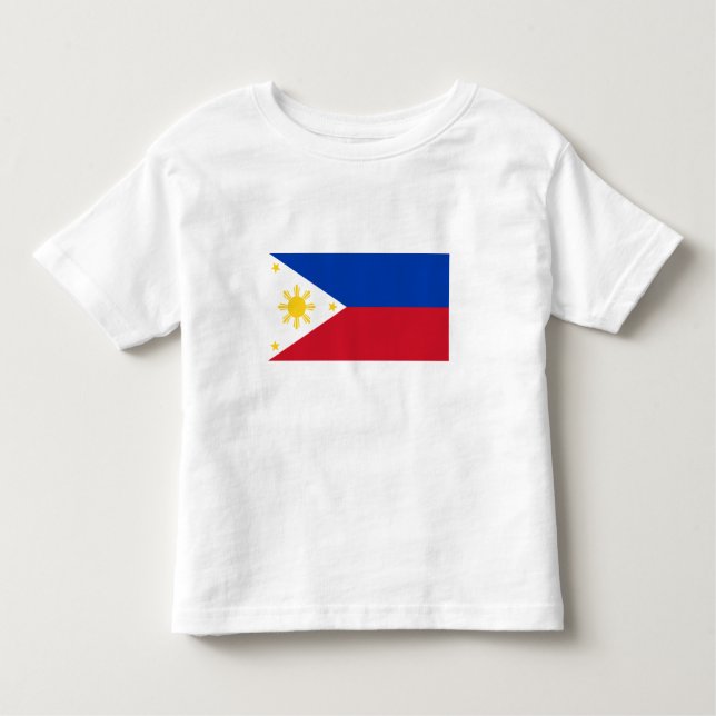 Camiseta Bandeira das Filipinas (Frente)