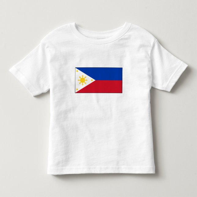 Camiseta Bandeira das Filipinas (Frente)