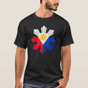Camiseta Bandeira das Filipinas Pinoy Flag Filipino Pinoy T
