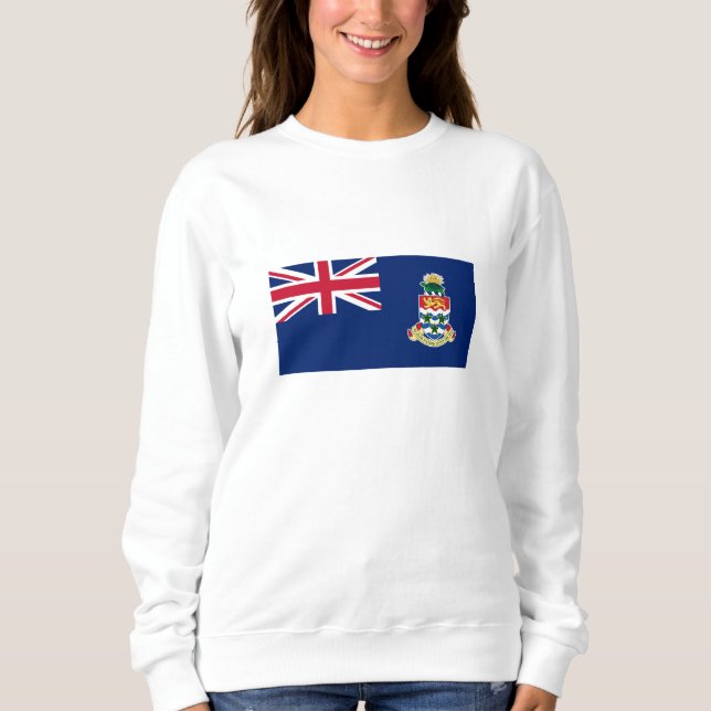 Camiseta Bandeira das Ilhas Cayman (Frente)