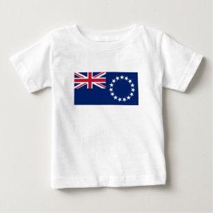 Camiseta Bandeira das Ilhas Cook