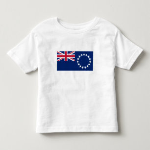 Camiseta Bandeira das Ilhas Cook