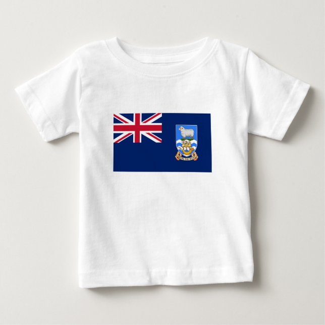 Camiseta Bandeira das Ilhas Falkland (Frente)