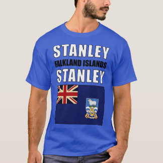 Camiseta Bandeira das Ilhas Falkland