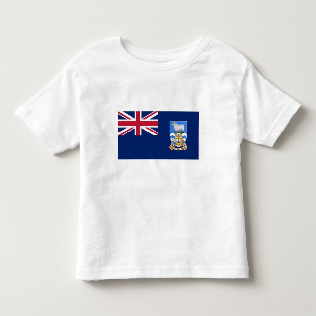 Camiseta Bandeira das Ilhas Falkland (Frente)