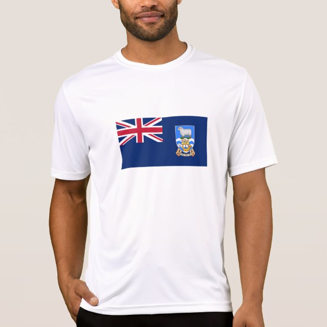 Camiseta Bandeira das Ilhas Falkland (Frente)