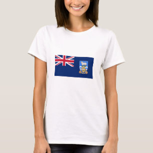 Camiseta Bandeira das Ilhas Falkland
