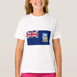 Camiseta Bandeira das Ilhas Falkland (Território Britânico)