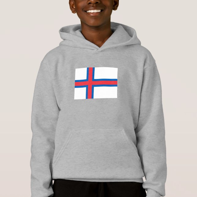 Camiseta Bandeira das Ilhas Faroé (Frente)