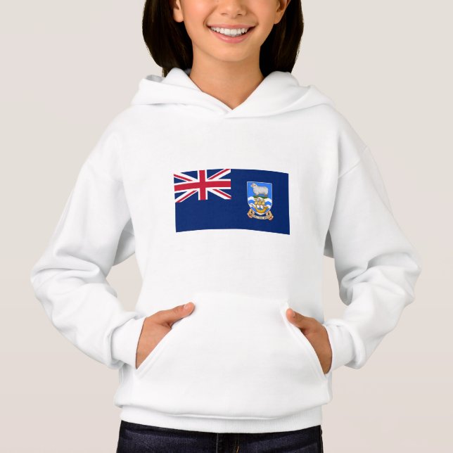 Camiseta Bandeira das Ilhas Malvinas (Frente)