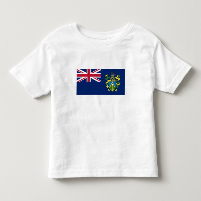 Camiseta Bandeira das Ilhas Pitcairn (Frente)