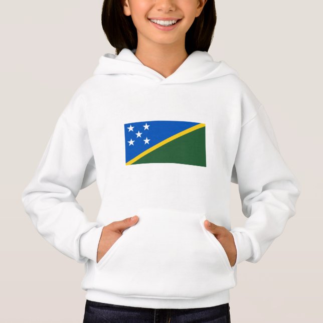 Camiseta Bandeira das Ilhas Salomão (Frente)