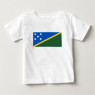 Camiseta Bandeira das Ilhas Salomão