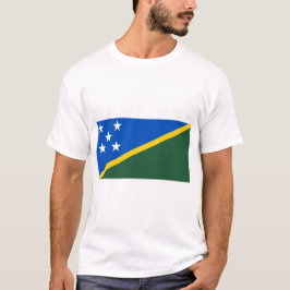 Camiseta Bandeira das Ilhas Salomão