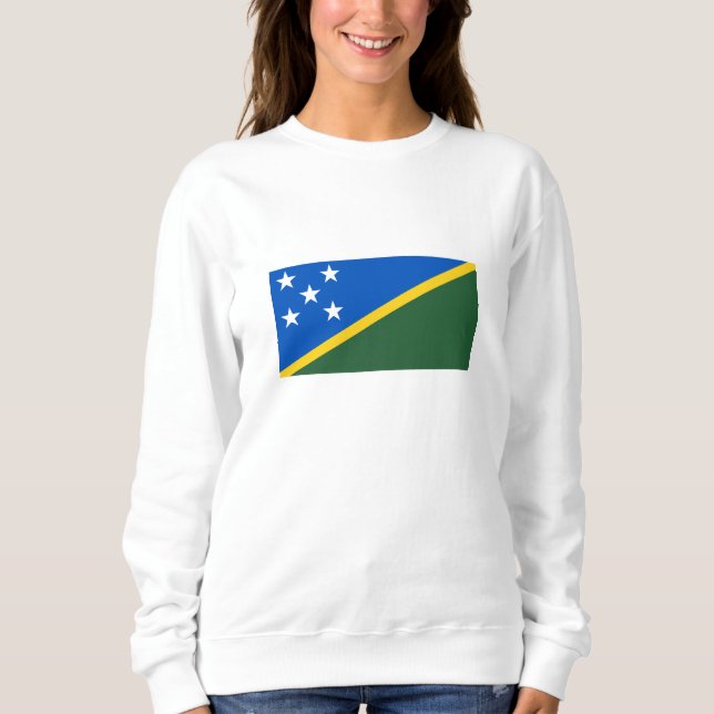 Camiseta Bandeira das Ilhas Salomão (Frente)