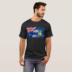 Camiseta Bandeira das Ilhas Virgens Britânicas