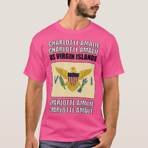Camiseta Bandeira das Ilhas Virgens dos EUA