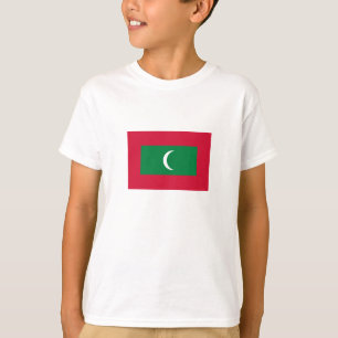 Camiseta Bandeira das Maldivas