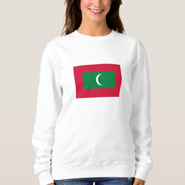 Camiseta Bandeira das Maldivas (Frente)