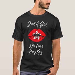 Camiseta Bandeira das Meninas do Lip Hong Kong