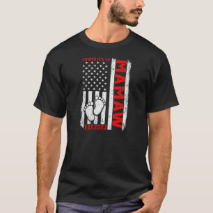 Camiseta Bandeira Das Mulheres Nos Eua Promovida Para Mamaw