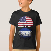 Bandeira das Raízes da Árvore Americana de Hondura