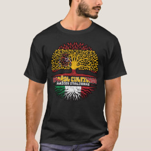 Camiseta Bandeira das Raízes da Árvore espanhola Espanha it