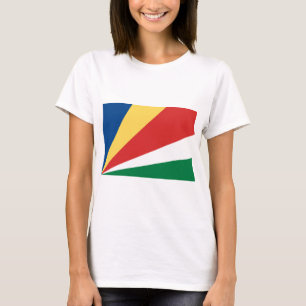 Camiseta Bandeira das Seicheles