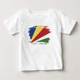 Camiseta bandeira das Seychelles