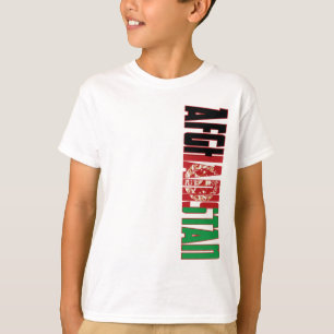 Camiseta Bandeira de Afeganistão