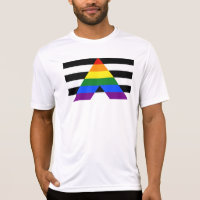 Bandeira de aliado straight da SlipperyJoe lisa ar