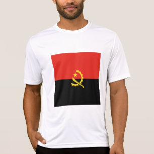 Camiseta Bandeira de Angola
