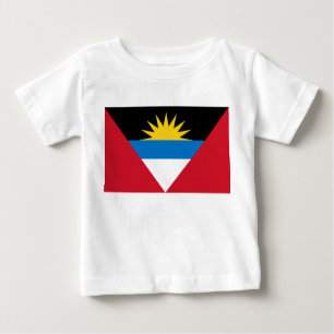 Camiseta Bandeira de Antígua e Barbuda