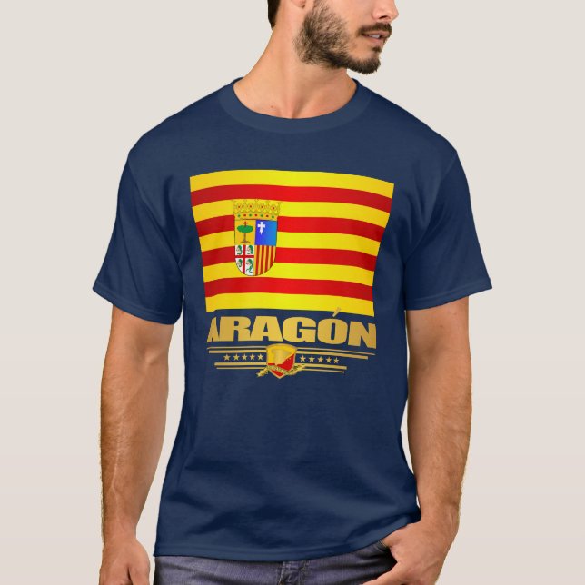 Camiseta Bandeira de Aragão (Frente)